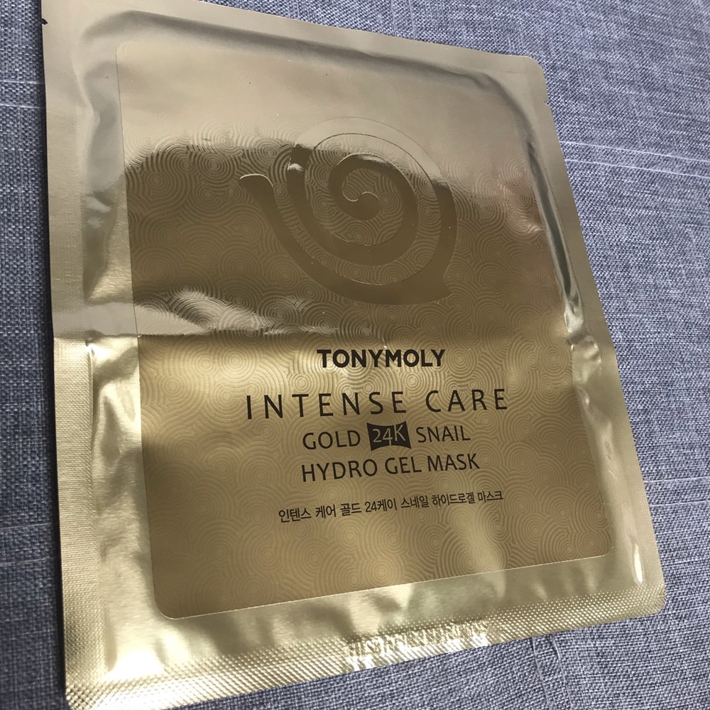 Tony Moly Intense Care Snail 24kGold Hydrogel Mask
